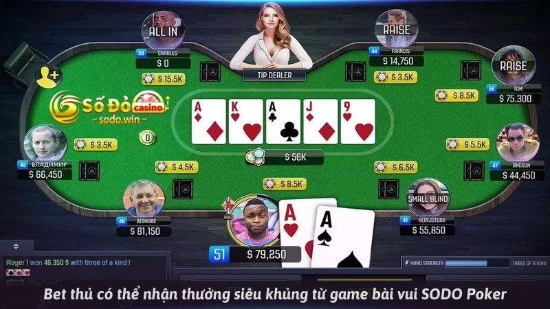 Nhận quà khùng từ game bài vui sodo